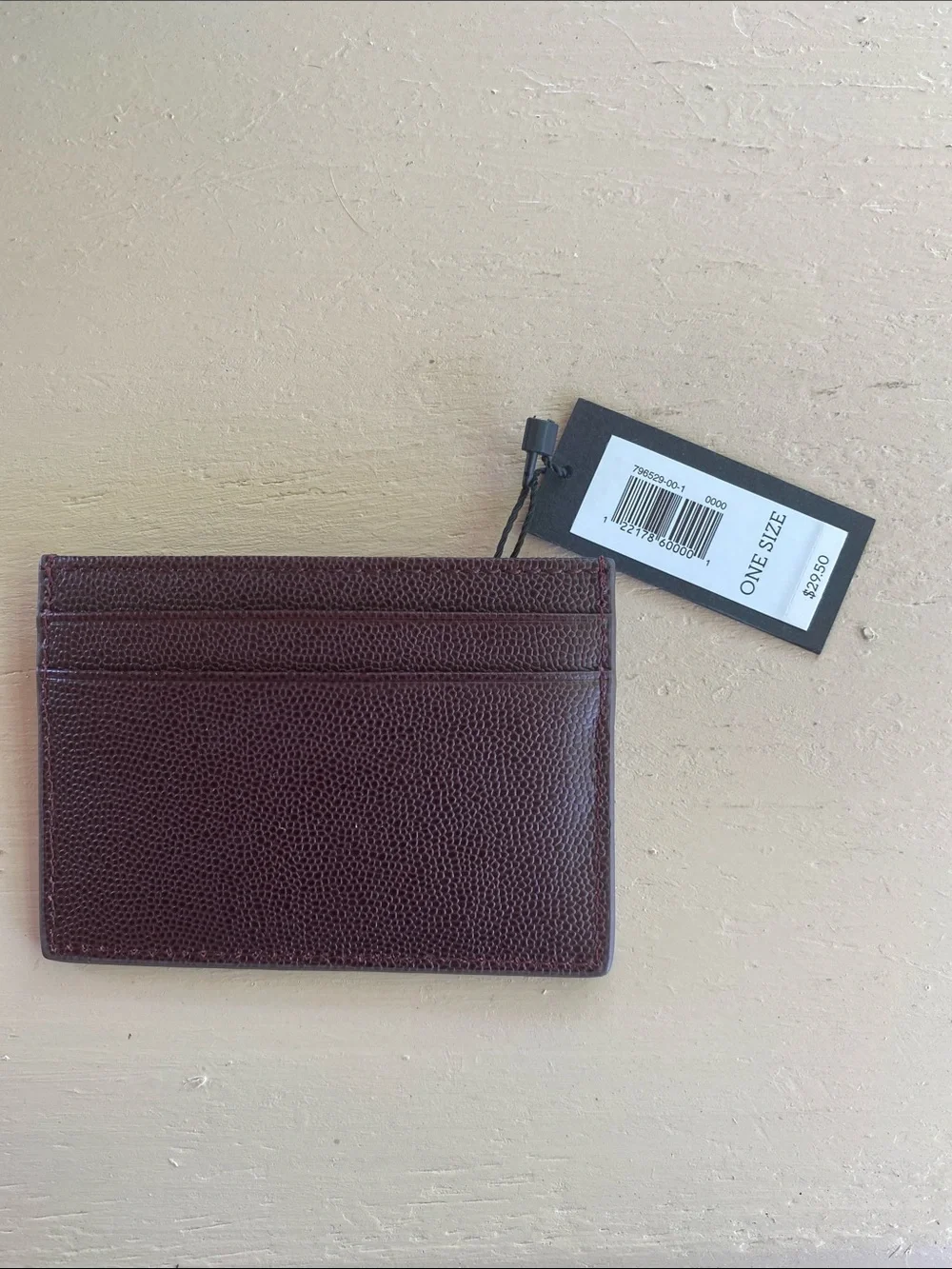 Banana Republic Brown Leather Card Holder